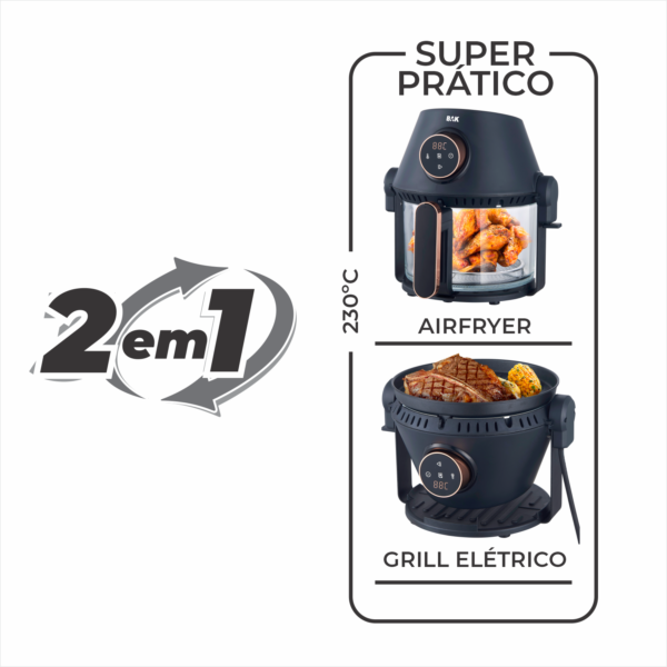 Air Fryer Multifuncional 2 em 1 - Imagem 3