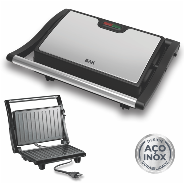 Mini Grill Elétrico BAK