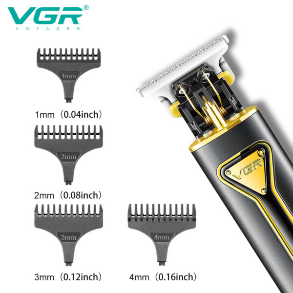 Máquina de cortar e aparar cabelo e barba VGR V-009 - Imagem 2