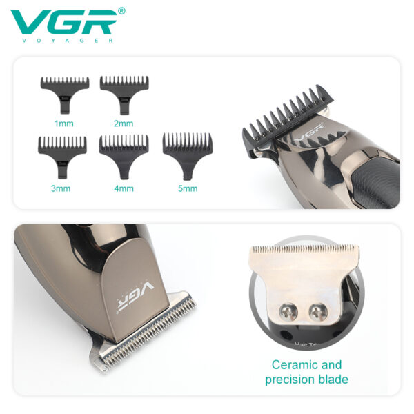 Máquina de cortar e aparar cabelo e barba VGR V-030 - Imagem 2