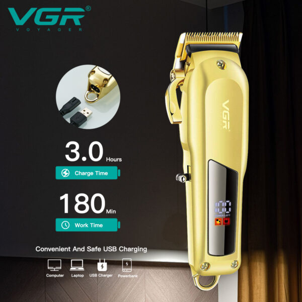 Máquina de cortar cabelo elétrico VGR V-282 - Imagem 2
