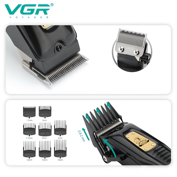 Máquina de cortar cabelo VGR V-651 - Imagem 2
