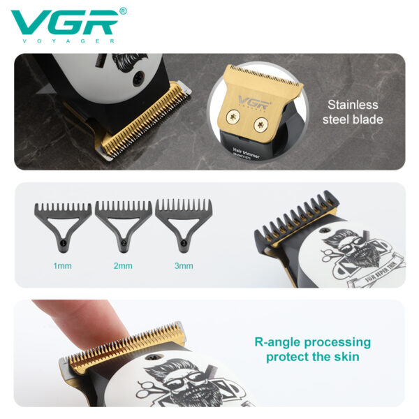 Máquina de cortar cabelo VGR V-971 - Imagem 2