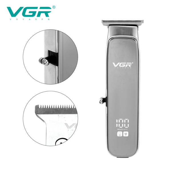Máquina de cortar cabelo Digital VGR V-909 - Imagem 6