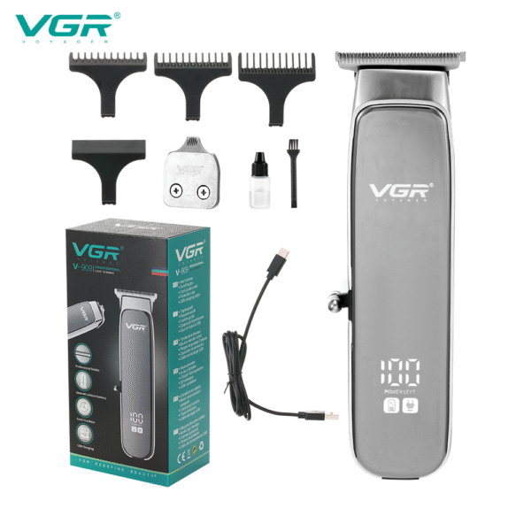 Máquina de cortar cabelo Digital VGR V-909 - Imagem 5