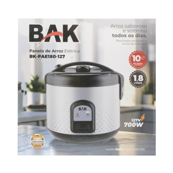 Panela de Arroz Elétrica 1,8L - Imagem 4