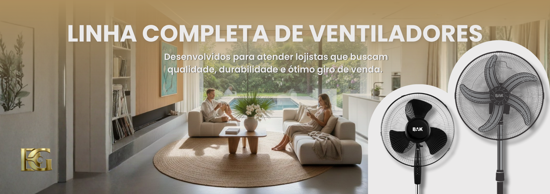 Linha Completa de Ventiladores