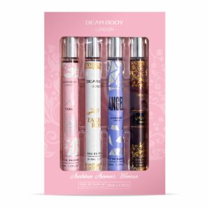 Arabian Aromas Woman – Vaporisateur Natural Spray 35ml (Kit com 4 Peças)